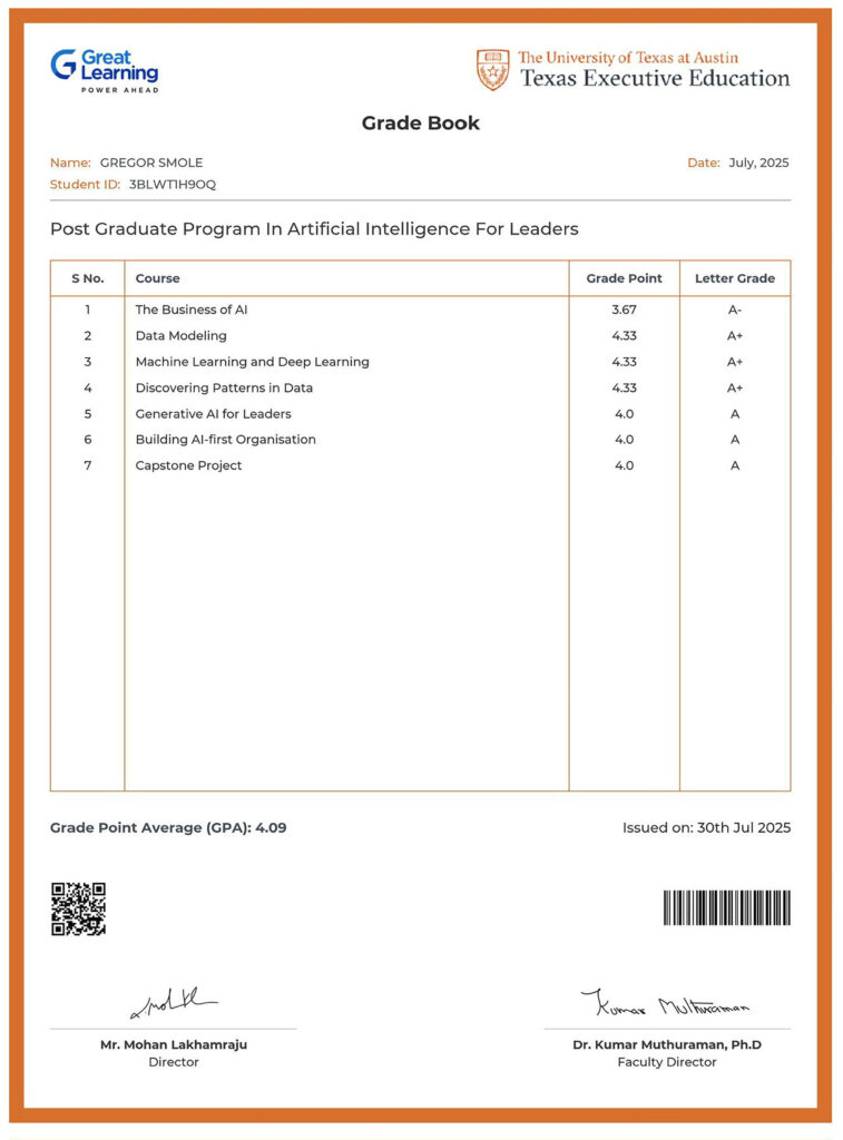 202507_Artificial Intelligence for Leaders _Transcript (Seite 1)